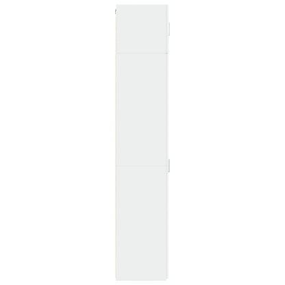 Úzká Úložná Skříňka 30 X 42,5 X 225 Cm Kompozitní Dřevo