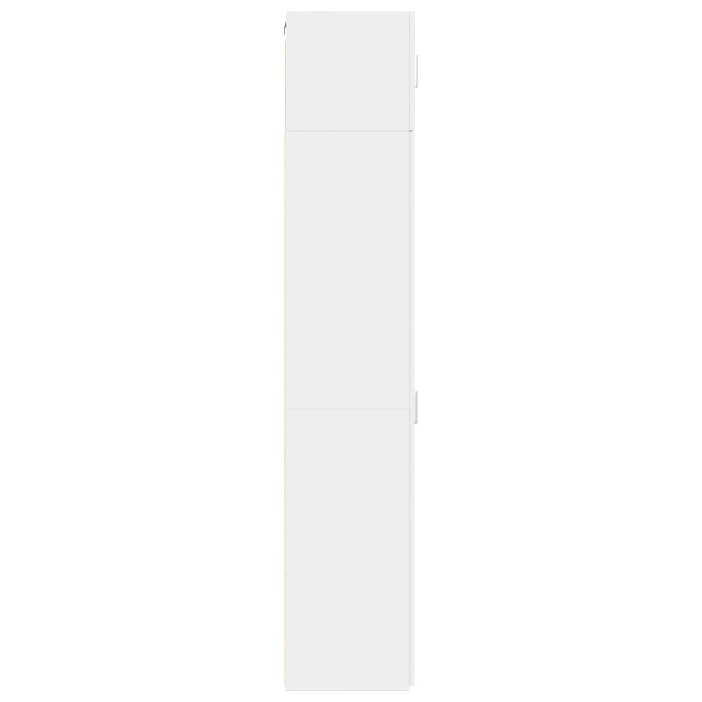 Úzká Úložná Skříňka 40 X 42,5 X 225 Cm Kompozitní Dřevo