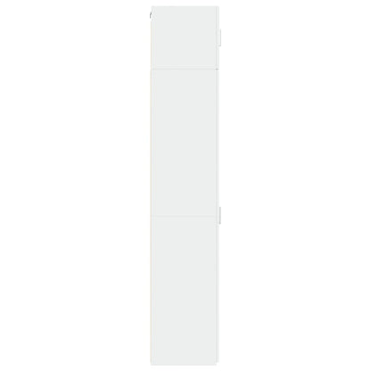 Úzká Úložná Skříňka 40 X 42,5 X 225 Cm Kompozitní Dřevo