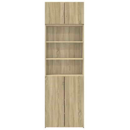 Úzká Úložná Dub Sonoma 70X42,5X225 Cm Kompozitní Dřevo