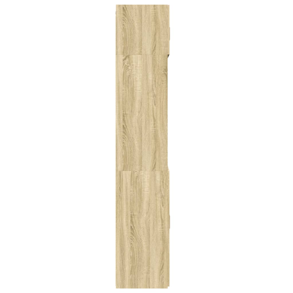 Úzká Úložná Dub Sonoma 70X42,5X225 Cm Kompozitní Dřevo