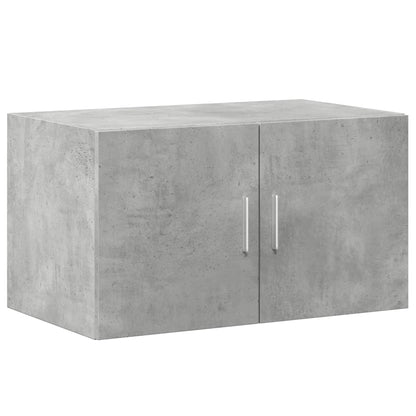 Úložná Skříňka Betonově Šedá 70X42,5X225 Cm Kompozitní Dřevo