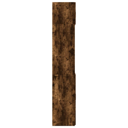 Úzká Úložná Kouřový Dub 70X42,5X225 Cm Kompozitní Dřevo