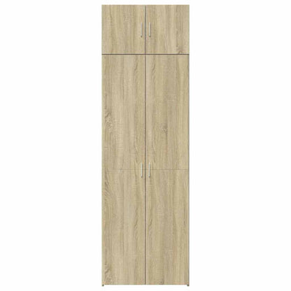 Úzká Úložná Dub Sonoma 70X42,5X225 Cm Kompozitní Dřevo