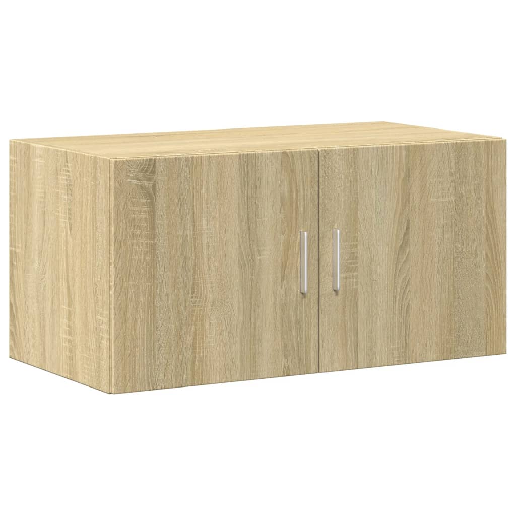 Úzká Úložná Dub Sonoma 80X42,5X225 Cm Kompozitní Dřevo