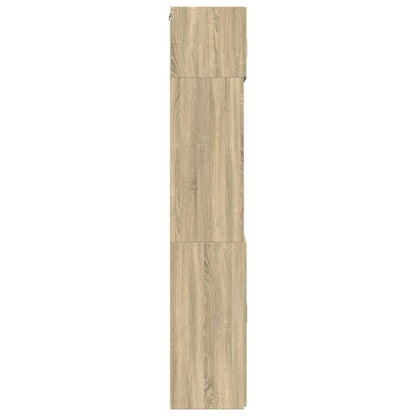 Úzká Úložná Dub Sonoma 80X42,5X225 Cm Kompozitní Dřevo