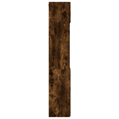 Úzká Úložná Kouřový Dub 80X42,5X225 Cm Kompozitní Dřevo