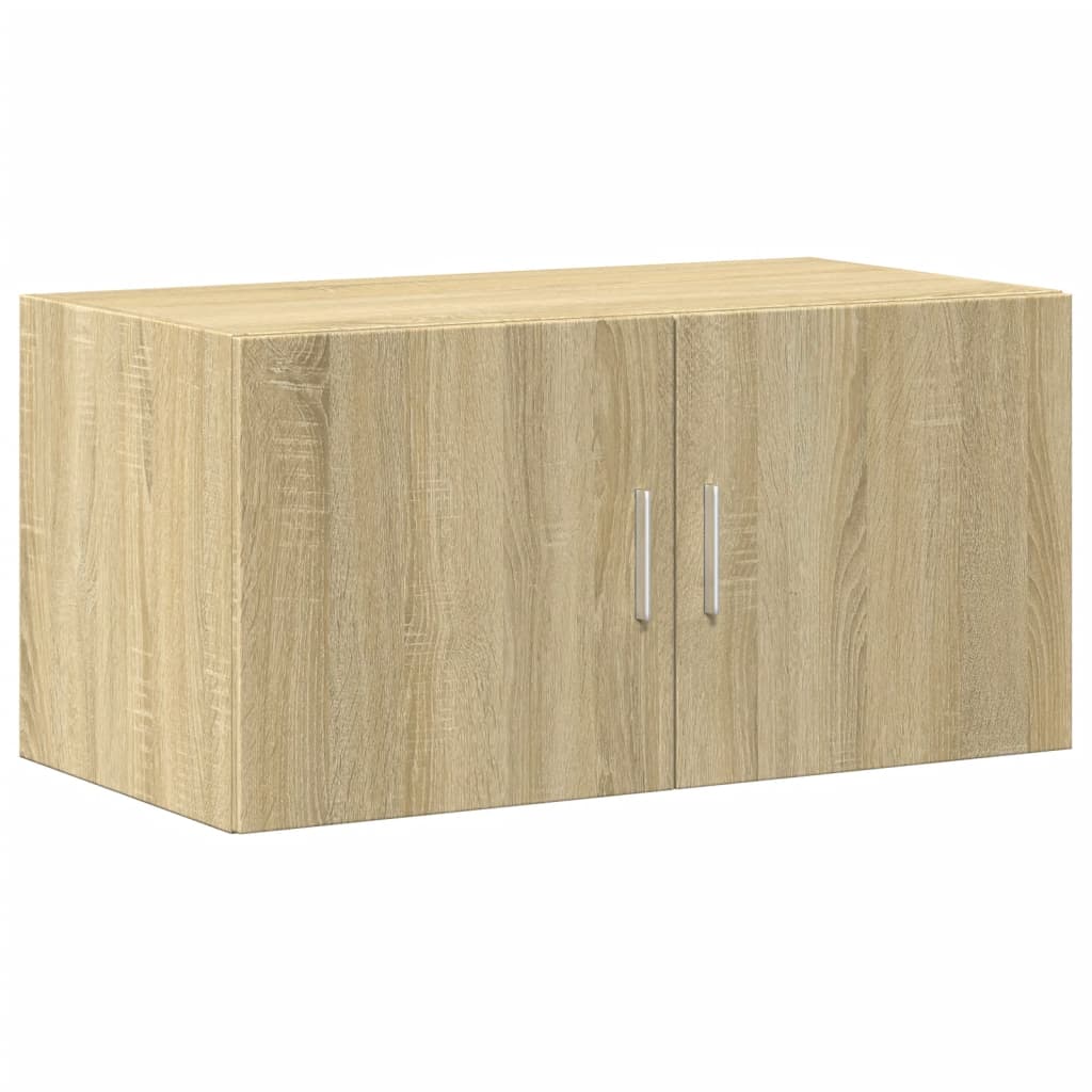Úzká Úložná Dub Sonoma 80X42,5X225 Cm Kompozitní Dřevo