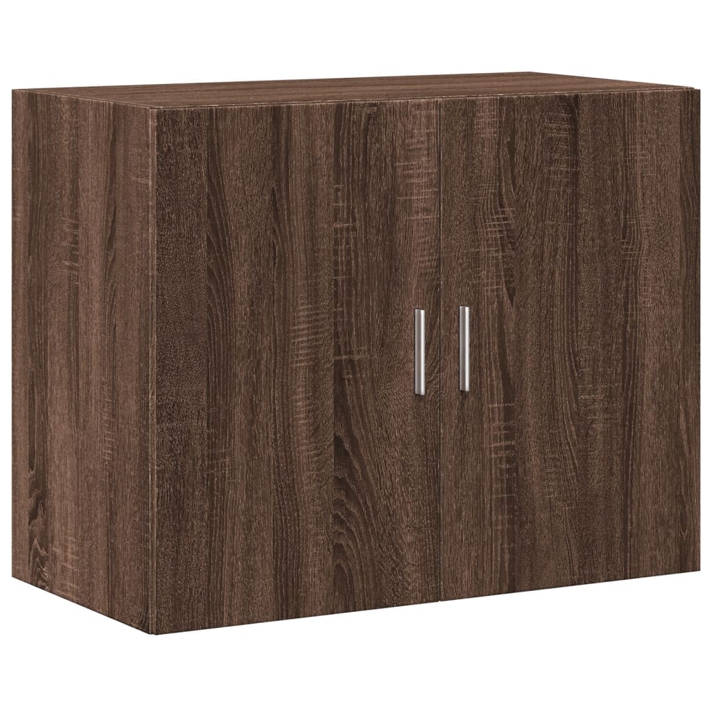 Skříň Highboard 80 X 42,5 X 249 Cm Kompozitní Dřevo