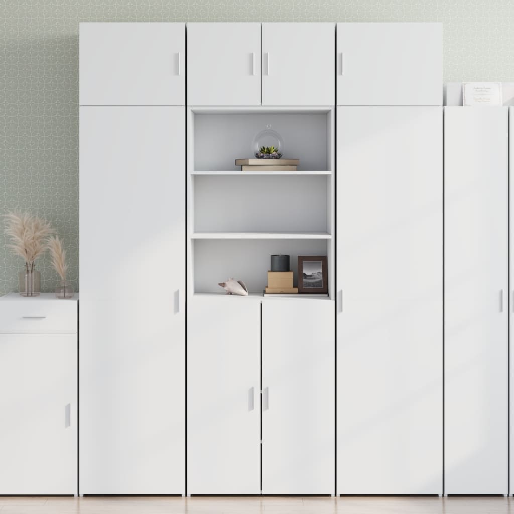 Skříň Highboard 70 X 42,5 X 185 Cm Kompozitní Dřevo
