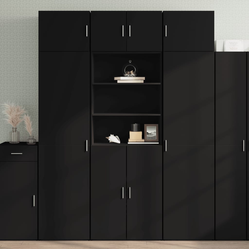 Skříň Highboard 70 X 42,5 X 185 Cm Kompozitní Dřevo
