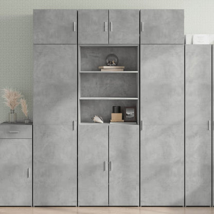 Skříň Highboard 70 X 42,5 X 185 Cm Kompozitní Dřevo