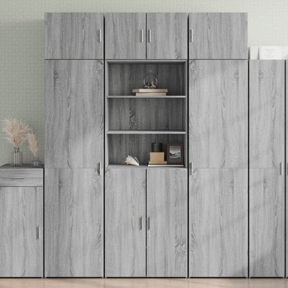 Skříň Highboard 70 X 42,5 X 185 Cm Kompozitní Dřevo
