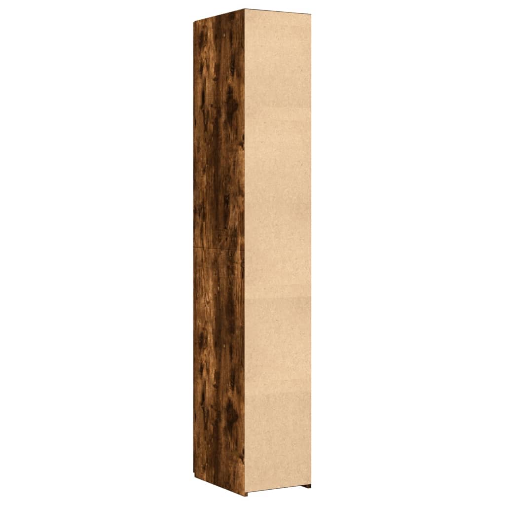 Skříň Highboard 30 X 42,5 X 185 Cm Kompozitní Dřevo