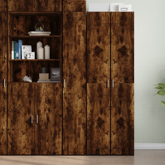 Skříň Highboard 30 X 42,5 X 185 Cm Kompozitní Dřevo