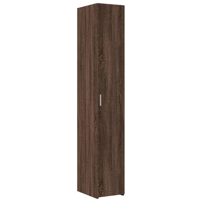 Skříň Highboard 30 X 42,5 X 185 Cm Kompozitní Dřevo