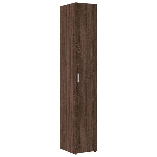Skříň Highboard 30 X 42,5 X 185 Cm Kompozitní Dřevo