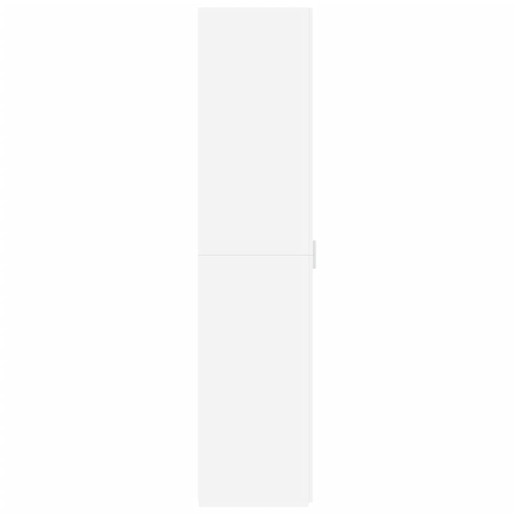 Skříň Highboard 40 X 42,5 X 185 Cm Kompozitní Dřevo