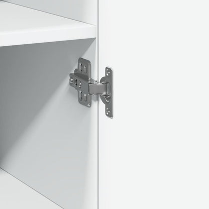 Skříň Highboard 40 X 42,5 X 185 Cm Kompozitní Dřevo