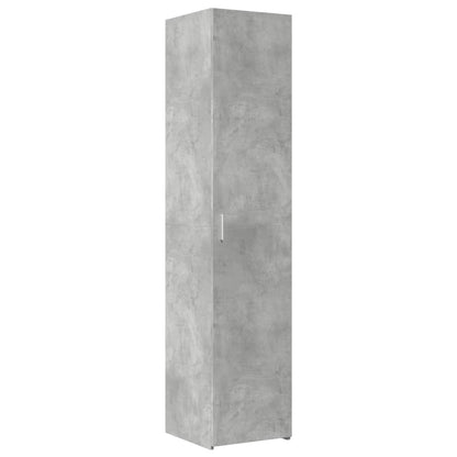 Skříň Highboard Betonově Šedá 40X42,5X185 Cm Kompozitní Dřevo