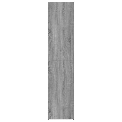 Skříň Highboard Šedá Sonoma 40 X 42,5 X 185 Cm Kompozitní Dřevo