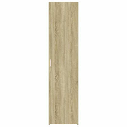 Skříň Highboard Dub Sonoma 45 X 42,5 X 185 Cm Kompozitní Dřevo