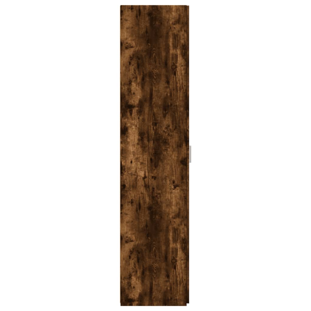 Skříň Highboard Kouřový Dub 45 X 42,5 X 185 Cm Kompozitní Dřevo