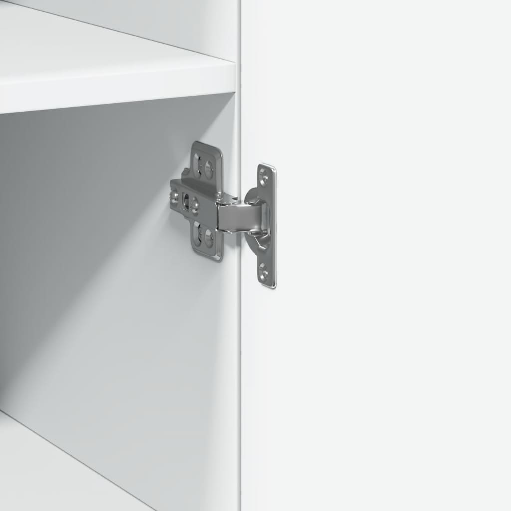 Skříň Highboard 50 X 42,5 X 185 Cm Kompozitní Dřevo