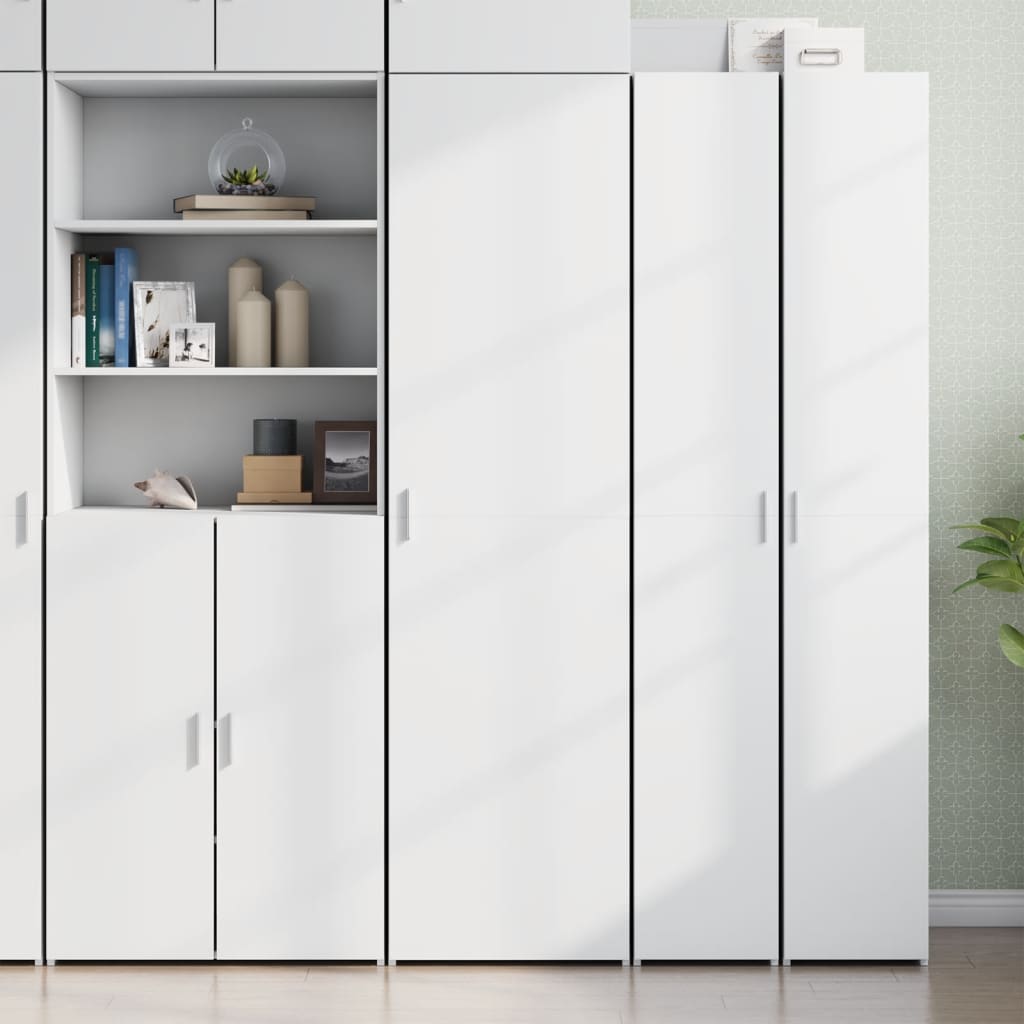 Skříň Highboard 50 X 42,5 X 185 Cm Kompozitní Dřevo
