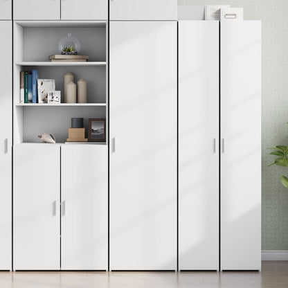 Skříň Highboard 50 X 42,5 X 185 Cm Kompozitní Dřevo