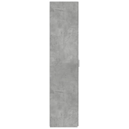 Skříň Highboard Betonově Šedá 50X42,5X185 Cm Kompozitní Dřevo