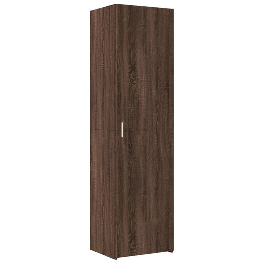 Skříň Highboard 50 X 42,5 X 185 Cm Kompozitní Dřevo