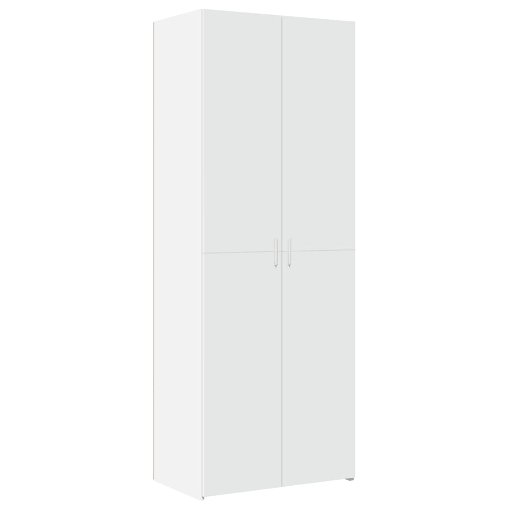 Skříň Highboard 70 X 42,5 X 185 Cm Kompozitní Dřevo