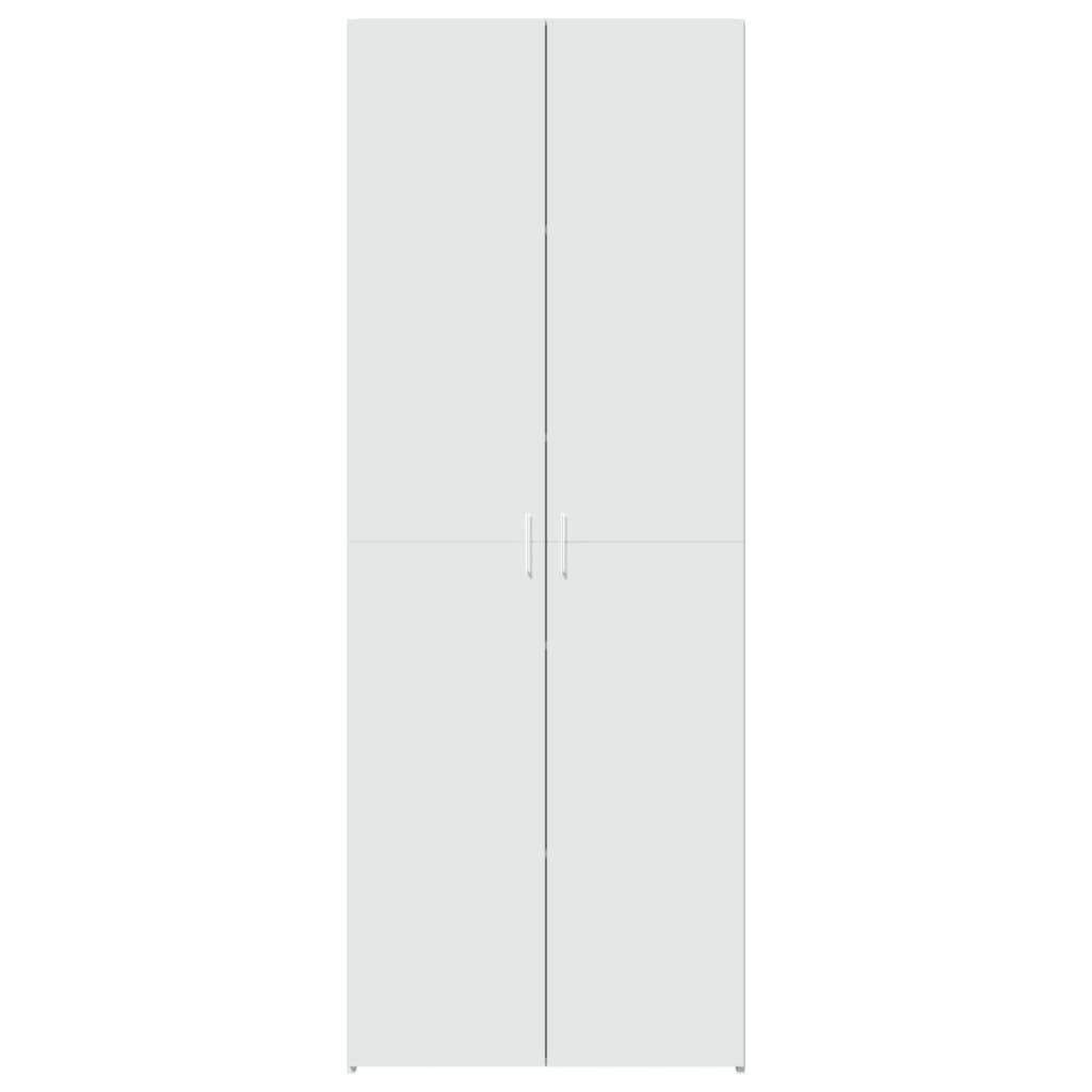 Skříň Highboard 70 X 42,5 X 185 Cm Kompozitní Dřevo