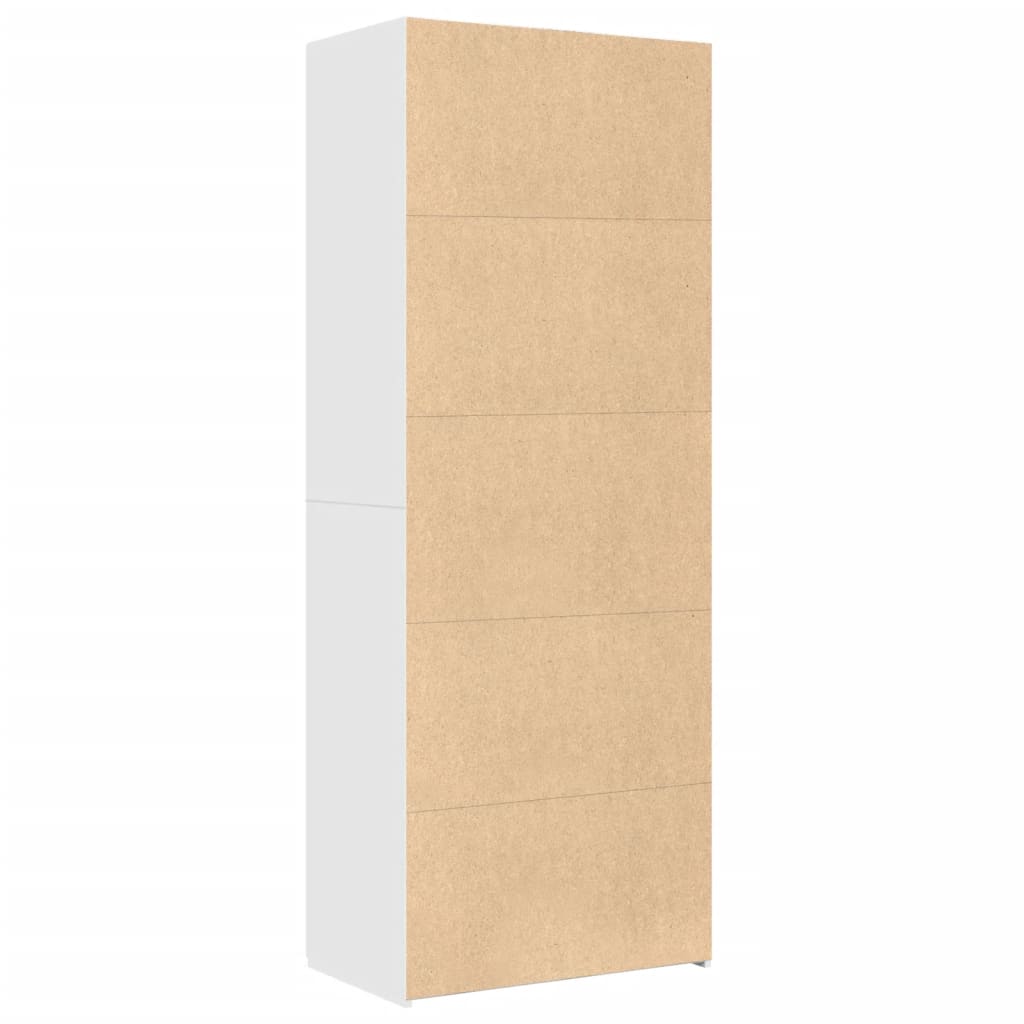 Skříň Highboard 70 X 42,5 X 185 Cm Kompozitní Dřevo