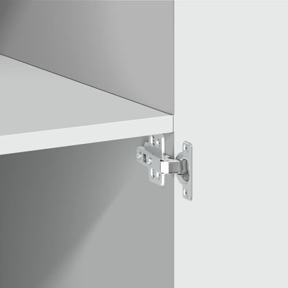 Skříň Highboard 70 X 42,5 X 185 Cm Kompozitní Dřevo
