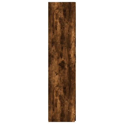 Skříň Highboard Kouřový Dub 70 X 42,5 X 185 Cm Kompozitní Dřevo