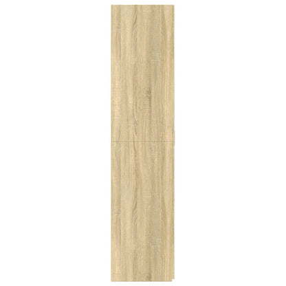 Skříň Highboard Dub Sonoma 70 X 42,5 X 185 Cm Kompozitní Dřevo