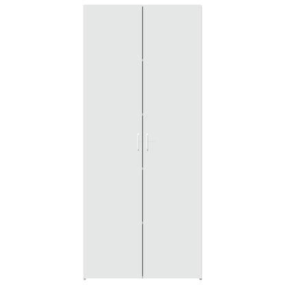 Skříň Highboard 80 X 42,5 X 185 Cm Kompozitní Dřevo