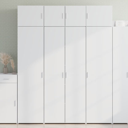 Skříň Highboard 80 X 42,5 X 185 Cm Kompozitní Dřevo