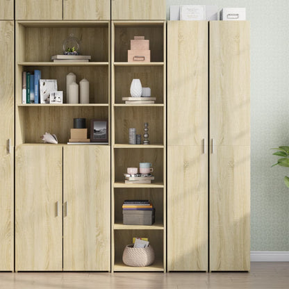 Skříň Highboard 40 X 41 X 185 Cm Kompozitní Dřevo