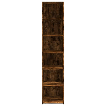 Skříň Highboard Kouřový Dub 40 X 41 X 185 Cm Kompozitní Dřevo