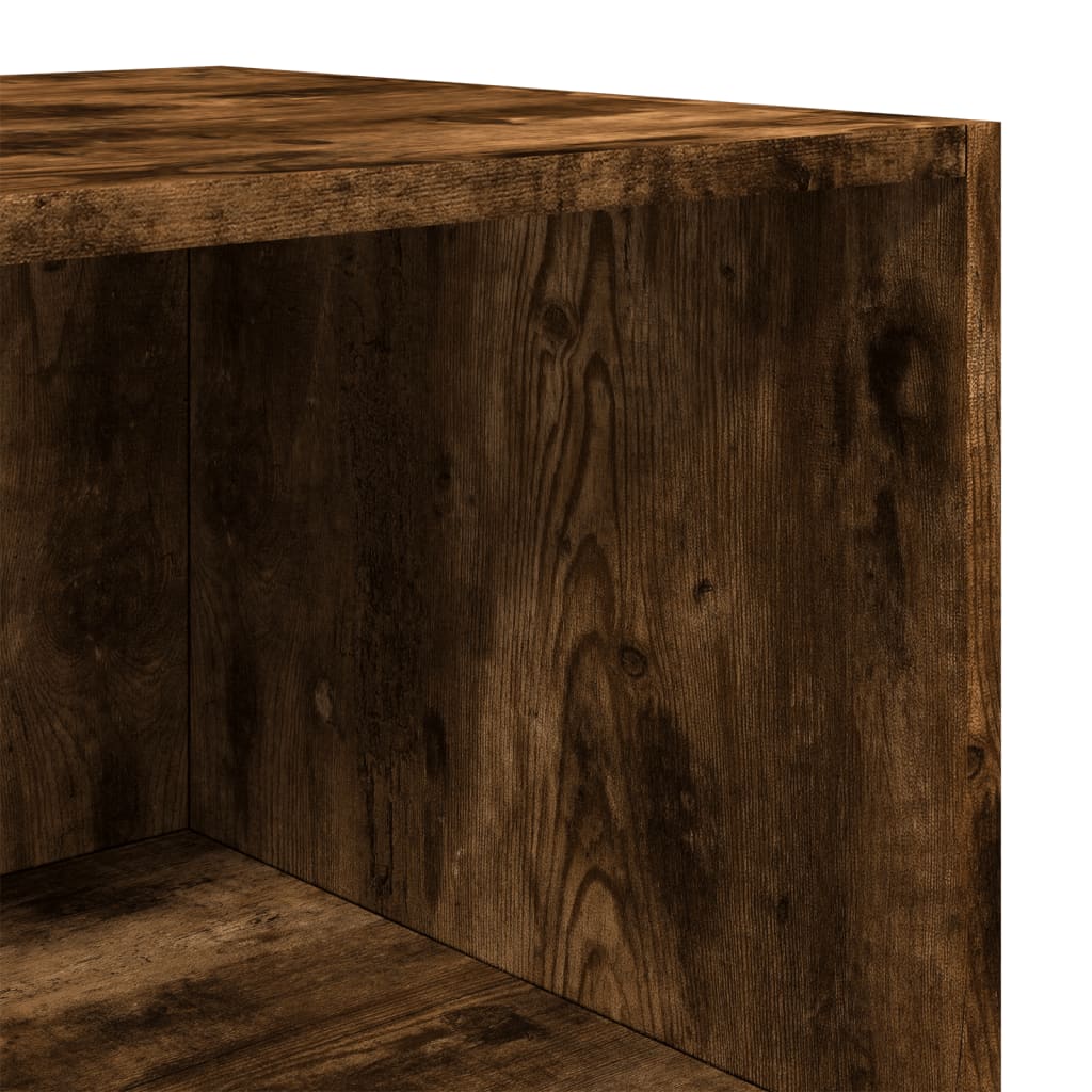 Skříň Highboard Kouřový Dub 40 X 41 X 185 Cm Kompozitní Dřevo