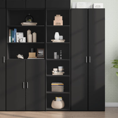 Skříň Highboard 45 X 41 X 185 Cm Kompozitní Dřevo