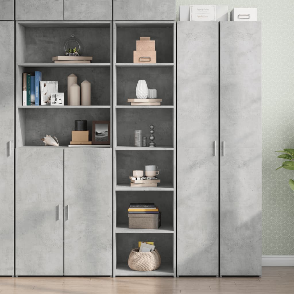 Skříň Highboard 45 X 41 X 185 Cm Kompozitní Dřevo