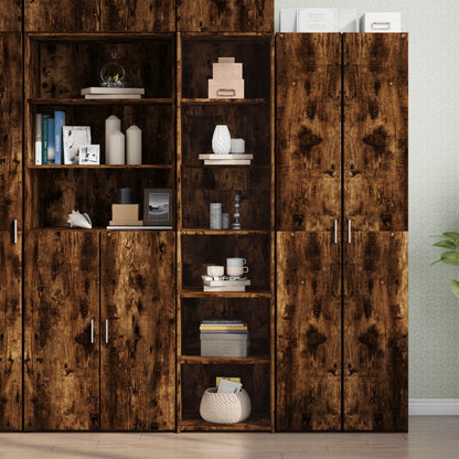 Skříň Highboard 45 X 41 X 185 Cm Kompozitní Dřevo
