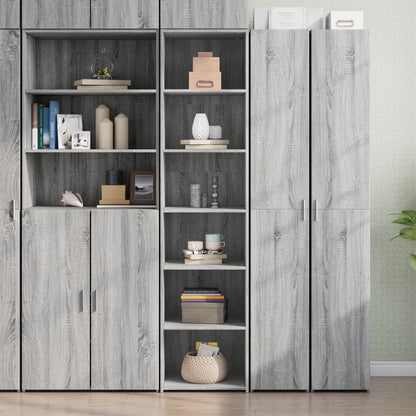 Skříň Highboard 45 X 41 X 185 Cm Kompozitní Dřevo