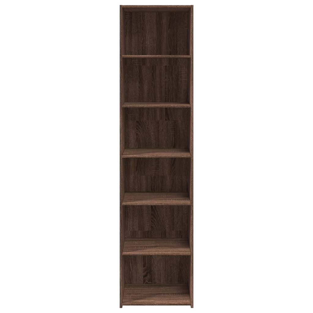 Skříň Highboard 45 X 41 X 185 Cm Kompozitní Dřevo