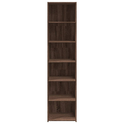 Skříň Highboard 45 X 41 X 185 Cm Kompozitní Dřevo