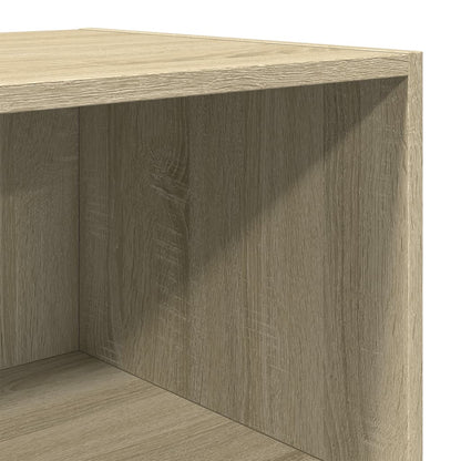 Skříň Highboard Dub Sonoma 50 X 41 X 185 Cm Kompozitní Dřevo